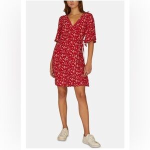 Sanctuary Girl On Fire Faux Wrap Dress Size L